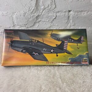 Hasegawa F4F-3 Wildcat "Thatch and O'Hare" 1:72 Scale Plastic Model Kit AP128